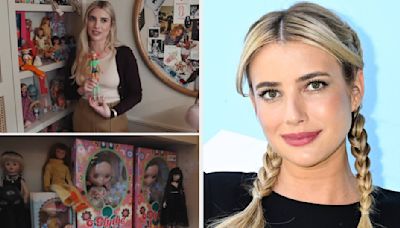 Emma Roberts Showed Off Her "Doll Wall," And It's Officially The Creepiest Thing I've Ever Seen In My Entire Life