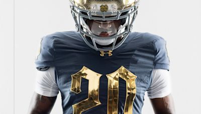 'Sell Like a Champion Today:' Notre Dame spoofs 'Wolf of Wall Street' for Shamrock Series jersey reveal