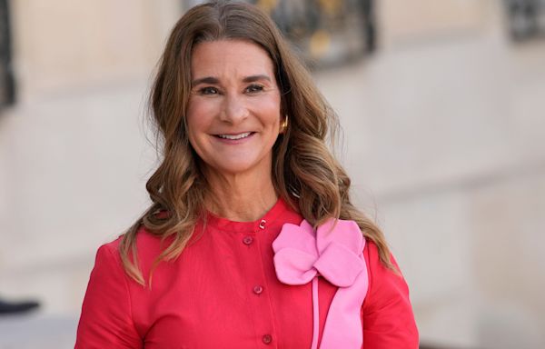 Melinda French Gates says she made a 'substantial' donation to the Harris-Walz campaign