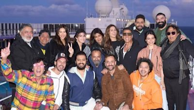 Housefull 5: Akshay Kumar, Fardeen Khan, Abhishek Bachchan Pose With Full Cast From Cruise Shoot. See PIC