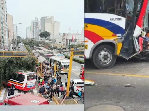 Bus se despista en la av. Brasil y deja un muerto: accidente se produjo a poca distancia del escenario de la Gran Parada Militar