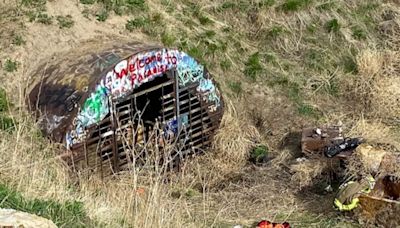 Teens rescued from abandoned missile silo then one arrested