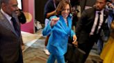 Assured Kamala Harris cuts a transformed figure in New Orleans – and carefully avoids any mention of Biden’s fitness for office