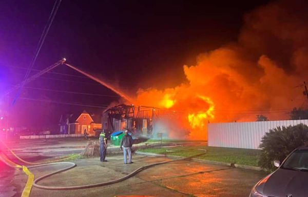 Crews put out fire at former LaPlace church