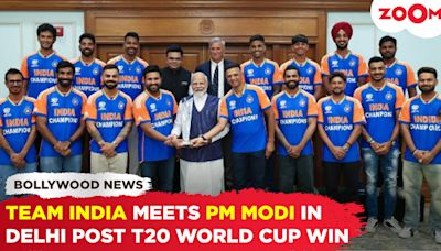 Team India meets PM Narendra Modi in Delhi for lunch, then heads to Mumbai for a victory parade