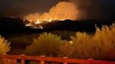 Spring Fire continues overnight with over 4,000 acres burned