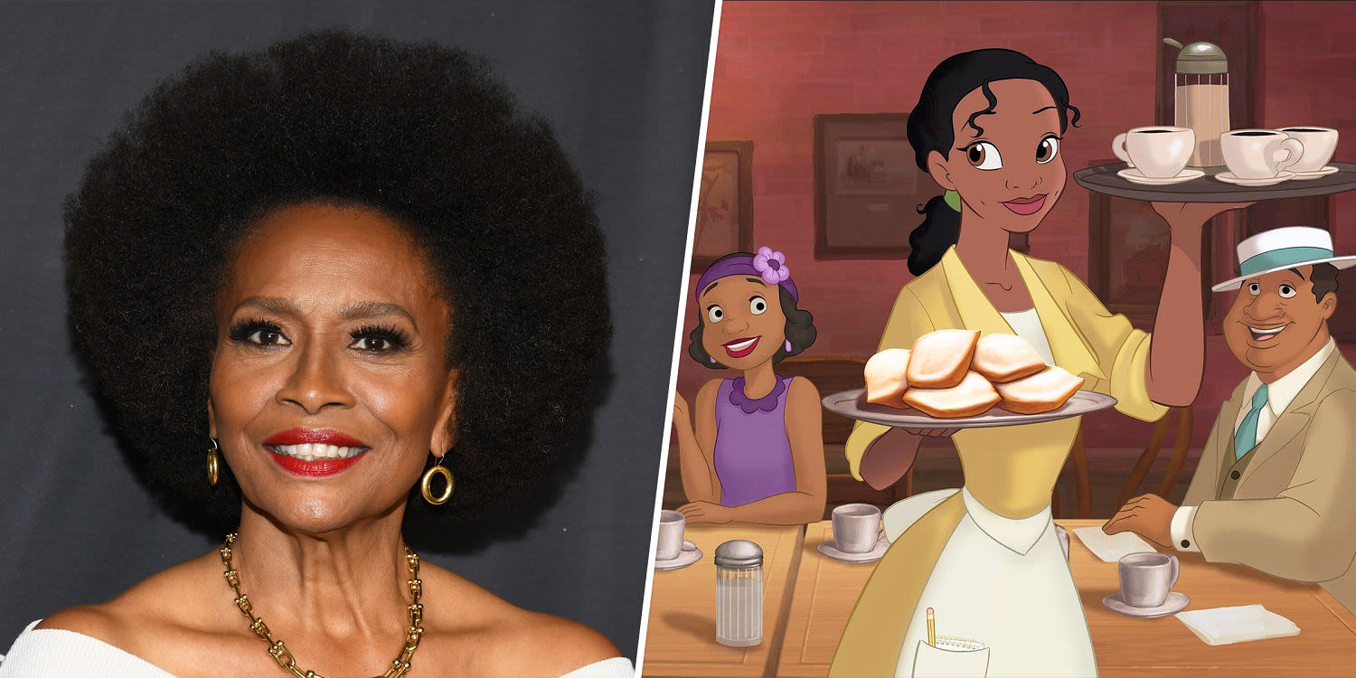 Jenifer Lewis meets version of her 'Princess and the Frog' character for new Disney ride