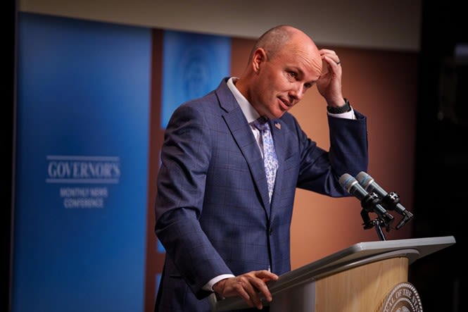 Utah Gov. Spencer Cox goes all in on Donald Trump after assassination attempt.