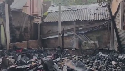 Massive Fire Breaks Out In Medinipur's Gate Bazaar; 1 Dead