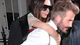 La imagen más comentada: por qué Victoria Beckham sale a caballito de su marido tras su fiesta de cumpleaños