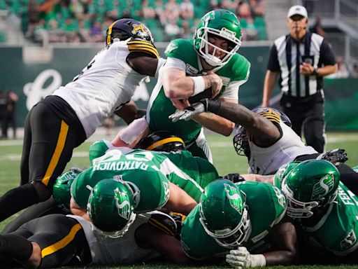 Roughriders starting QB Trevor Harris to miss games with 'moderate' knee injury