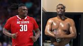 DJ Burns has lost 45 pounds since NC State's March Madness run while preparing for the NBA Draft