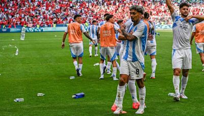 Morocco beat Argentina in game marred by crowd trouble