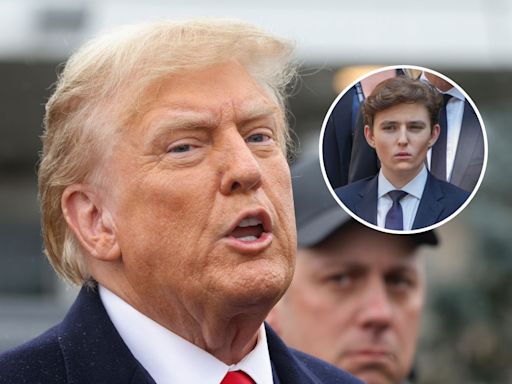 Donald Trump gets Barron's age wrong in TV interview