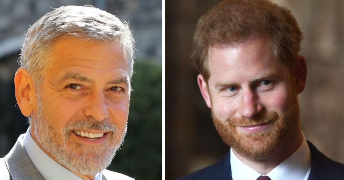 George Clooney snubbed Prince Harry as he left Duke in very embarrassing spot