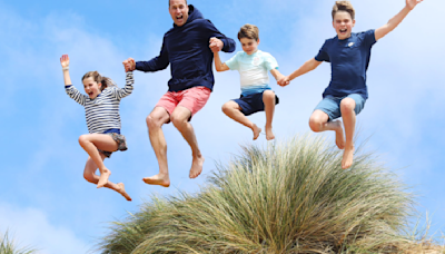 New photo of Prince William with kids released to mark his birthday