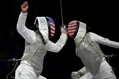 Lee Kiefer dominates All-American Olympic foil final; Harvard’s Lauren Scruggs takes historic silver - The Boston Globe