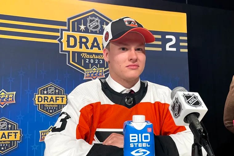 Matvei Michkov has been hyped as the Flyers’ savior. Please, everyone, be patient. | Mike Sielski