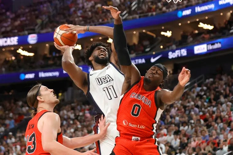 Joel Embiid struggles in Team USA debut, gets crash course in international play