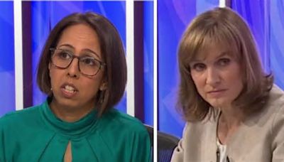 Question Time: Fiona Bruce's fierce four plea as whinging Lib Dem moaned about Rwanda