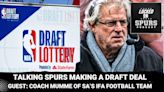 Should the Spurs make a draft-day deal? Coach Hal Mumme on San Antonio's new IFA football team & thoughts on coach Popovich | Locked On Spurs