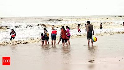 Swimming in sea banned at Daman beaches till Aug 31 | Surat News - Times of India