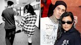 Kourtney Kardashian and Travis Barker Swap Playful Butt Kicks Backstage at Blink-182 Show