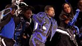 Usher Sparkles in Embellished Off-White ‘Tron’-inspired Suit and Roller Skates for Super Bowl 2024 Halftime Show Performance