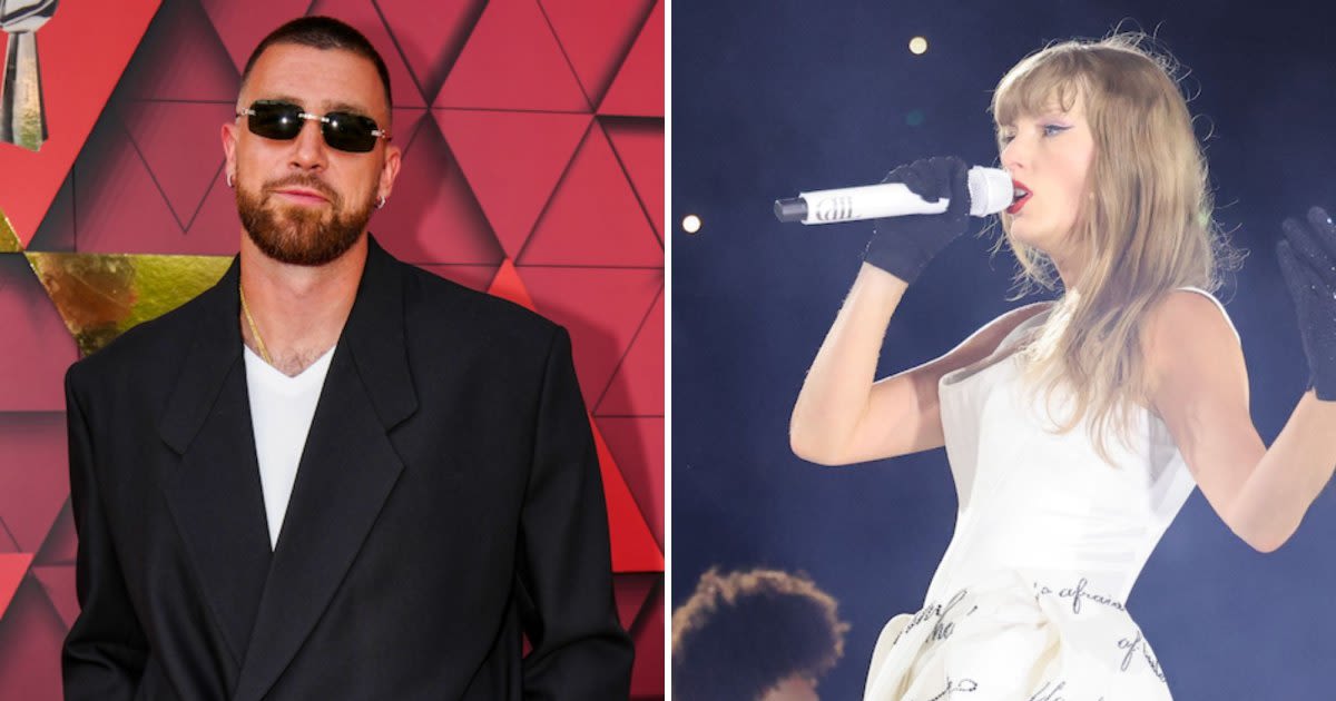 Travis Kelce Records Taylor Swift Singing So High School