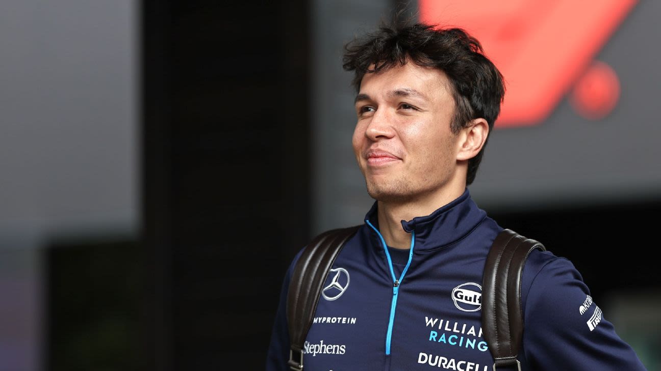 Albon convinced to stay by Williams' 'high ceiling'