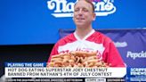 Beef with the champ: Joey Chestnut 'gutted' to hear of exclusion from famed hot dog eating contest