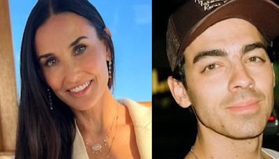 Joe Jonas y Demi Moore desatan rumores de romance tras ser vistos en Cannes