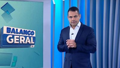 Tino Júnior noticia assalto da própria irmã no 'Balanço Geral' | Televisão | O Dia