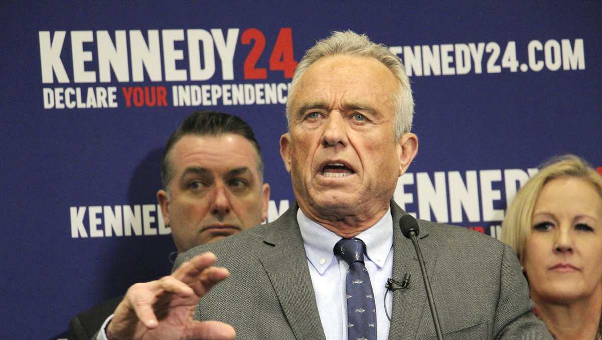 Robert F. Kennedy Jr. to make campaign stop in Maine next week