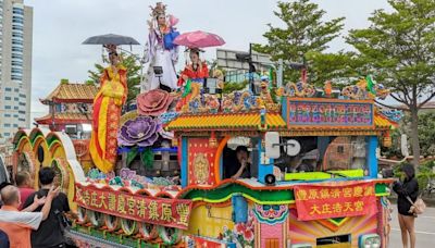 浩天宮百年古香路徒步進香回鑾 豐原鎮清宮贊慶真人藝閣