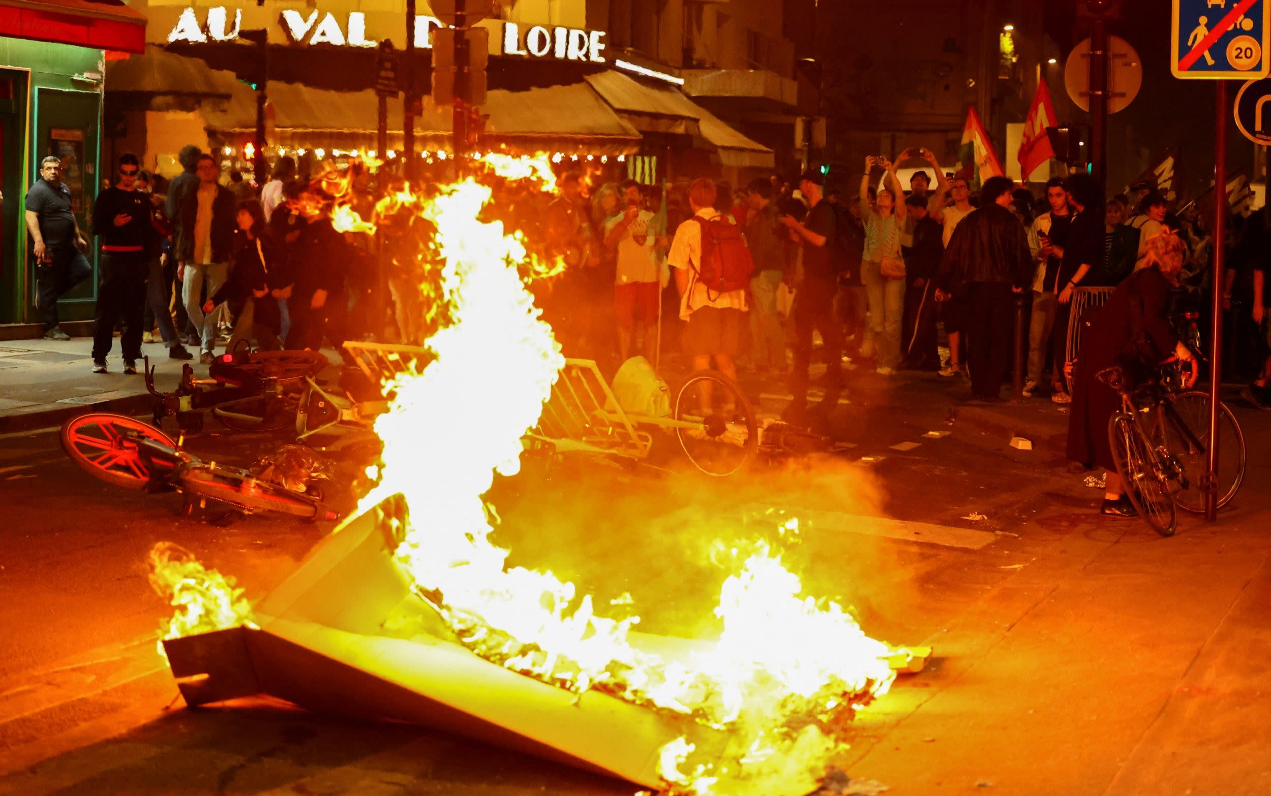 Watch: Thousands protest in France after Le Pen’s National Rally election success