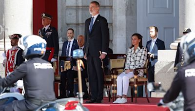 Los Reyes presiden el acto central del bicentenario de la Policía Nacional