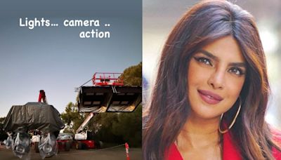 Priyanka Chopra Gives A Glimpse Of Her Shoot Life, Drops BTS Photo From The Bluff Sets - News18