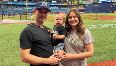 Rays’ Brandon and Madison Lowe helping others with infertility issues