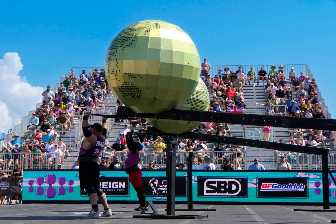 The 2024 World’s Strongest Man contest impacting Myrtle Beach traffic. Five things to know