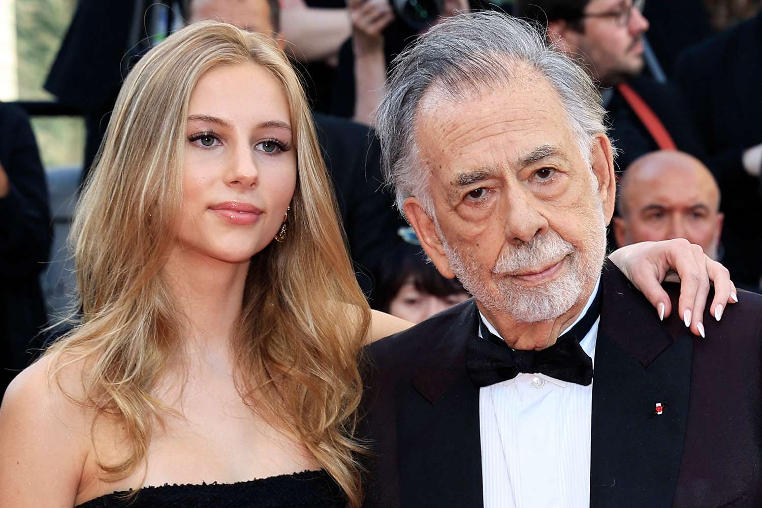 Francis Ford Coppola Brings His Granddaughter Romy, 17, to Cannes Premiere of “Megalopolis”