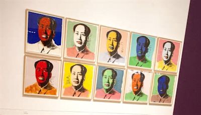 Andy Warhol ‘Mao’ screen print, estimated at $50,000, taken from California college