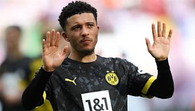 Jadon Sancho is a record breaker! Man Utd outcast reacts to setting 'bittersweet' new milestone for Borussia Dortmund