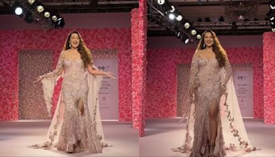 Sonakshi Sinha walks the ramp for first time after wedding with Zaheer Iqbal, grooves to song as she turns showstopper