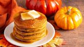 Pumpkin pancakes are the perfect easy, seasonal fall breakfast