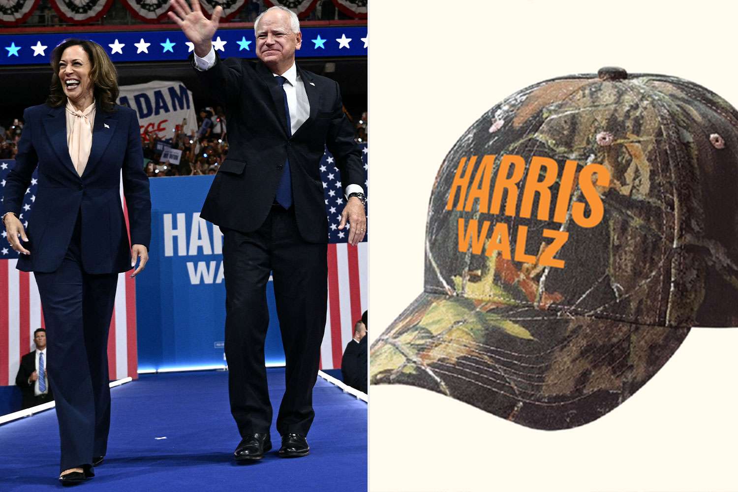 Harris-Walz Camo Hats Garner Nearly $2 Million in Sales After Taking the Internet by Storm