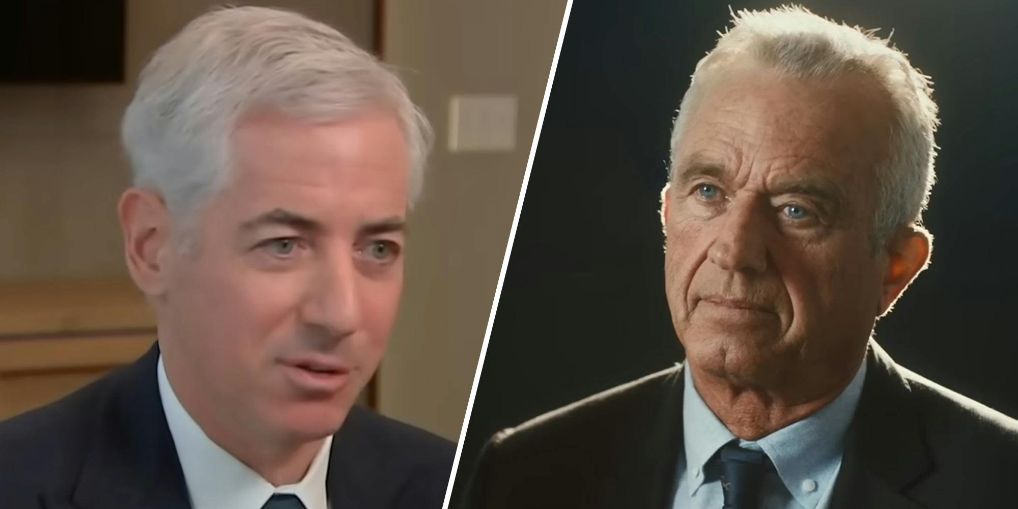 'Worthy of serious consideration': Hedge fund billionaire Bill Ackman says he's considering RFK Jr. for president after dumping Biden