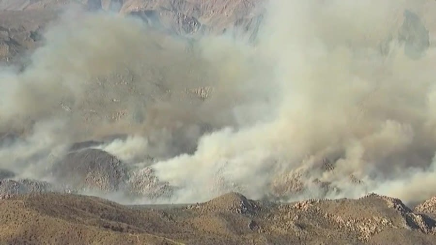 Nearly 1,000-acre brush fire prompts evacuations in rural East County
