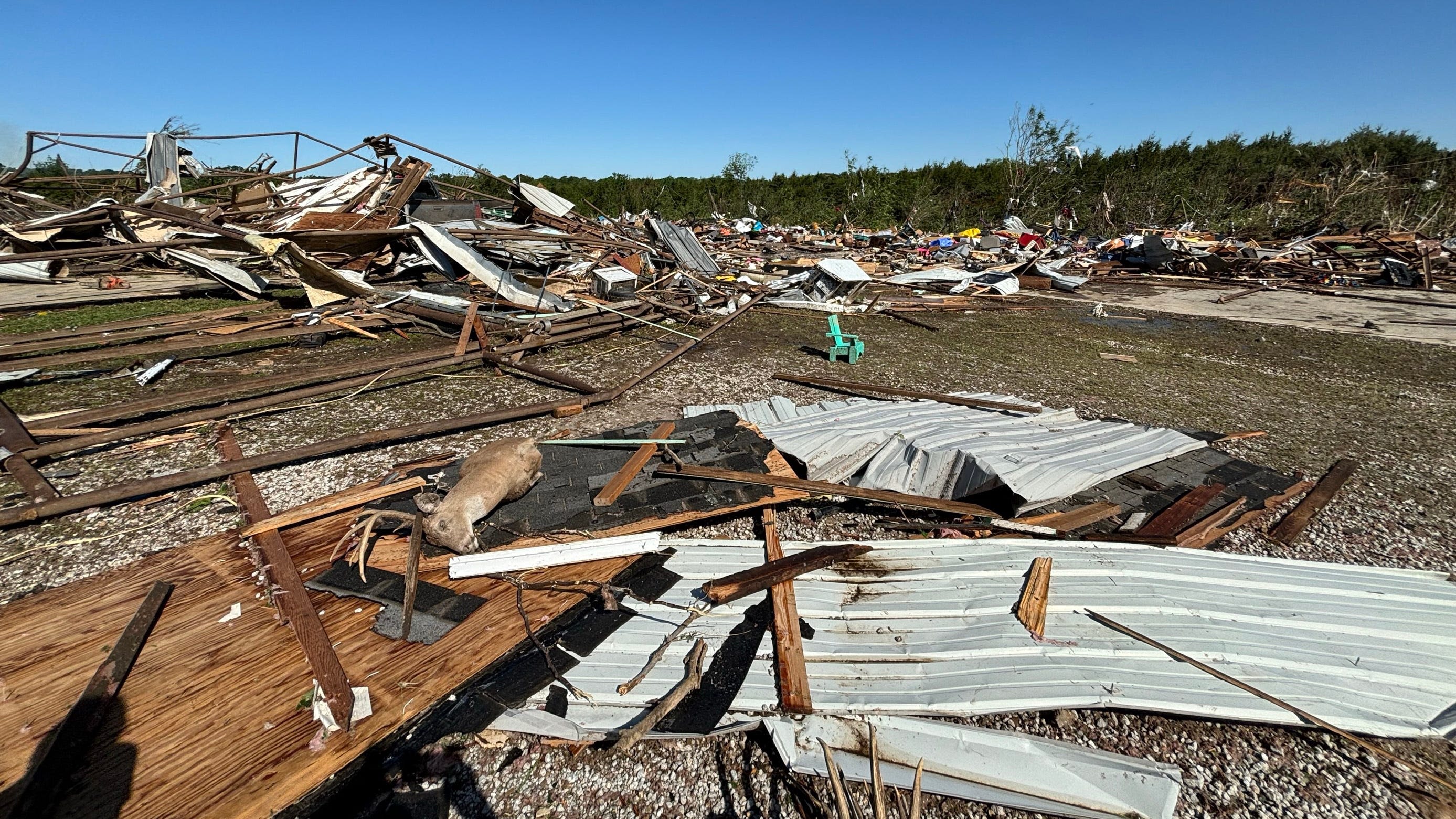 Deadly tornadoes in Oklahoma last night: One dead, thousands without power near Barnsdall