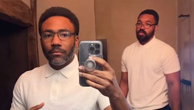 Come here: Donald Glover and TikToker Jordan Howlett team up for video poking fun at their resemblance